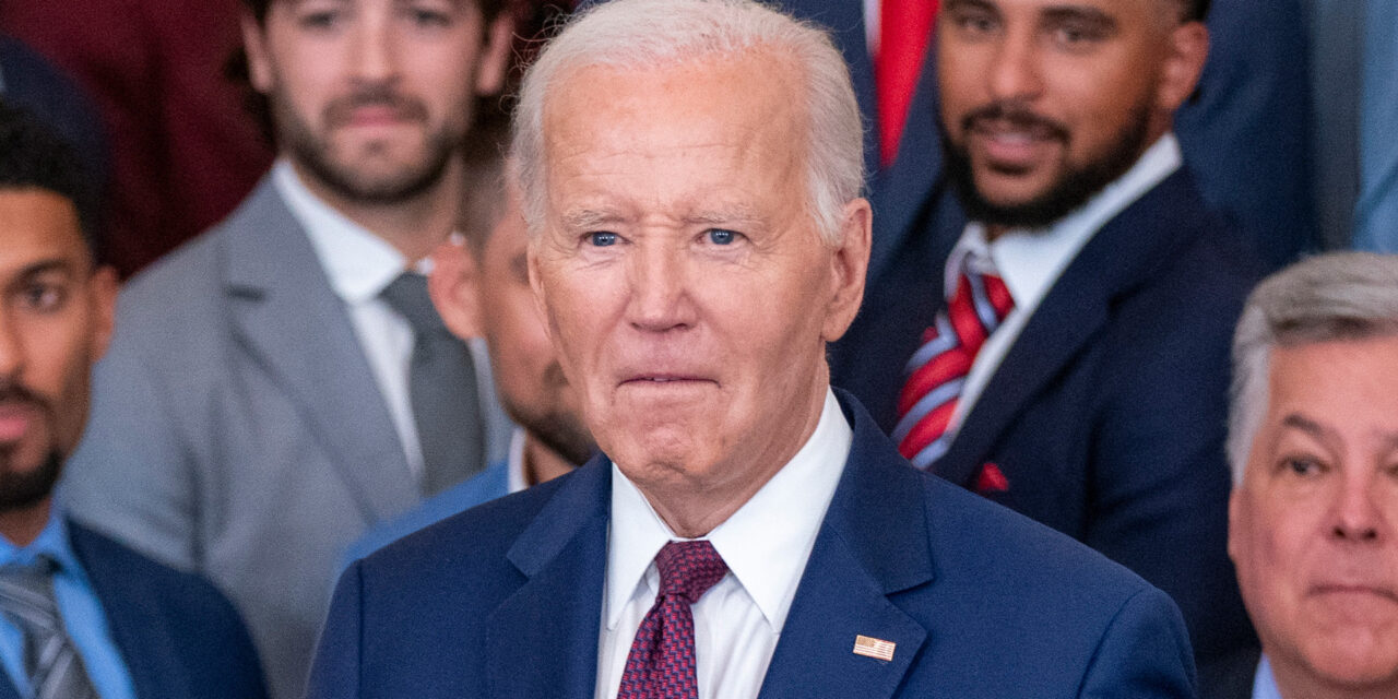 Moment bumbling Biden asks ‘what am I doing?’ while meeting Texas Rangers