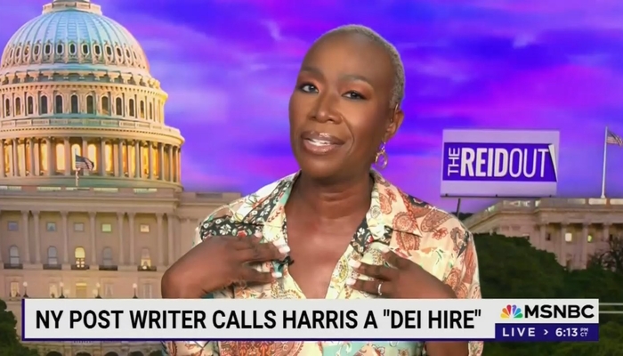 Joy Reid Attacks Dancing-Impaired White Men, Angrily Defends DEI VP Harris