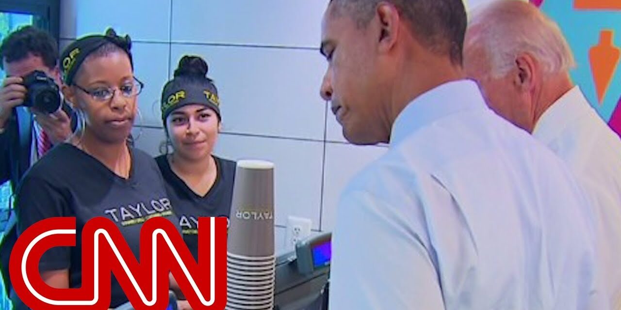 Obama at lunch: That’s a tasty cookie right there