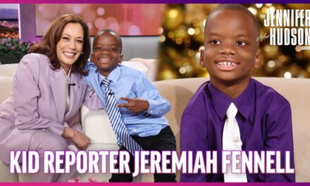 Kid Reporter Jeremiah Fennell Interviews VP Kamala Harris, NFL Players & More