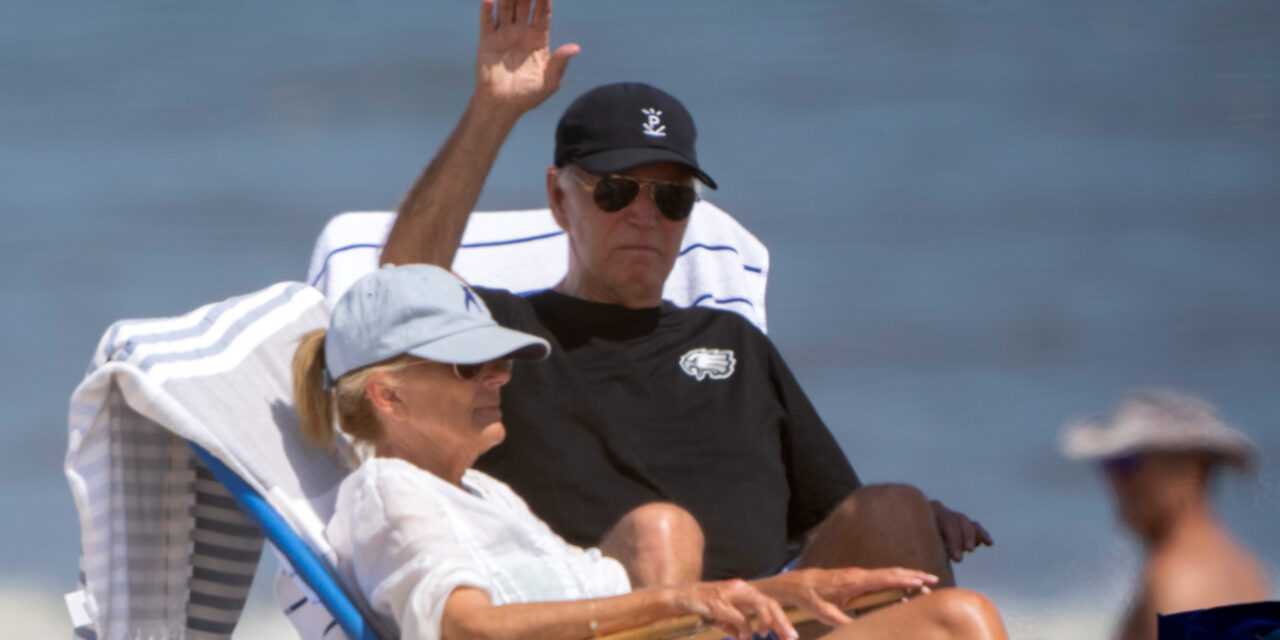 Biden slammed for taking 48 years of vacation during 4 years in the White House