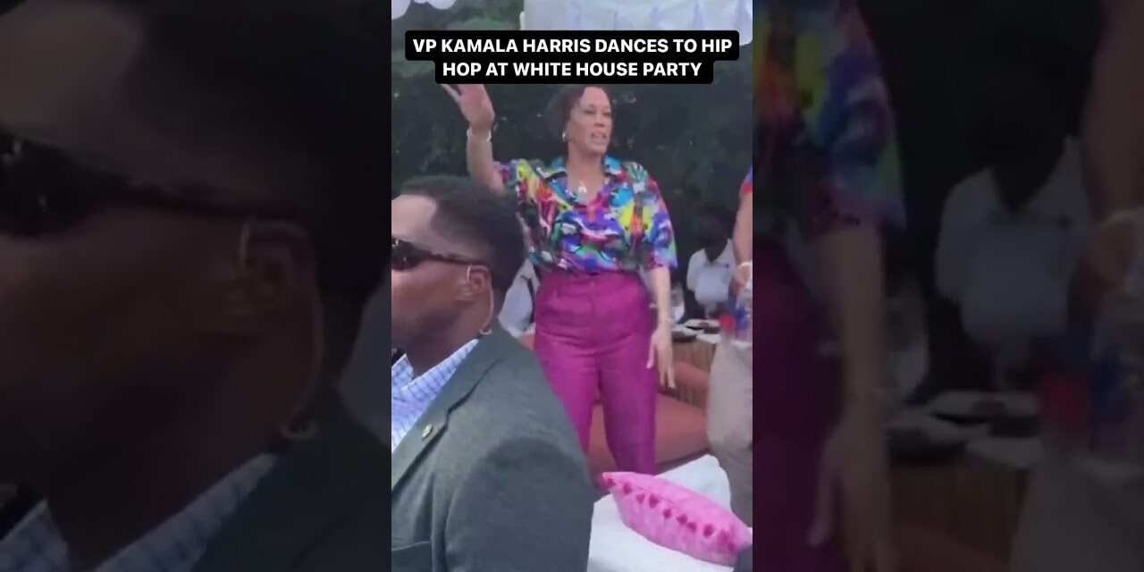 Kamala Harris’ Viral Dance Video At White House Party #shorts