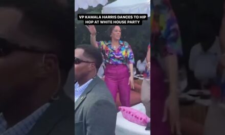 Kamala Harris’ Viral Dance Video At White House Party #shorts