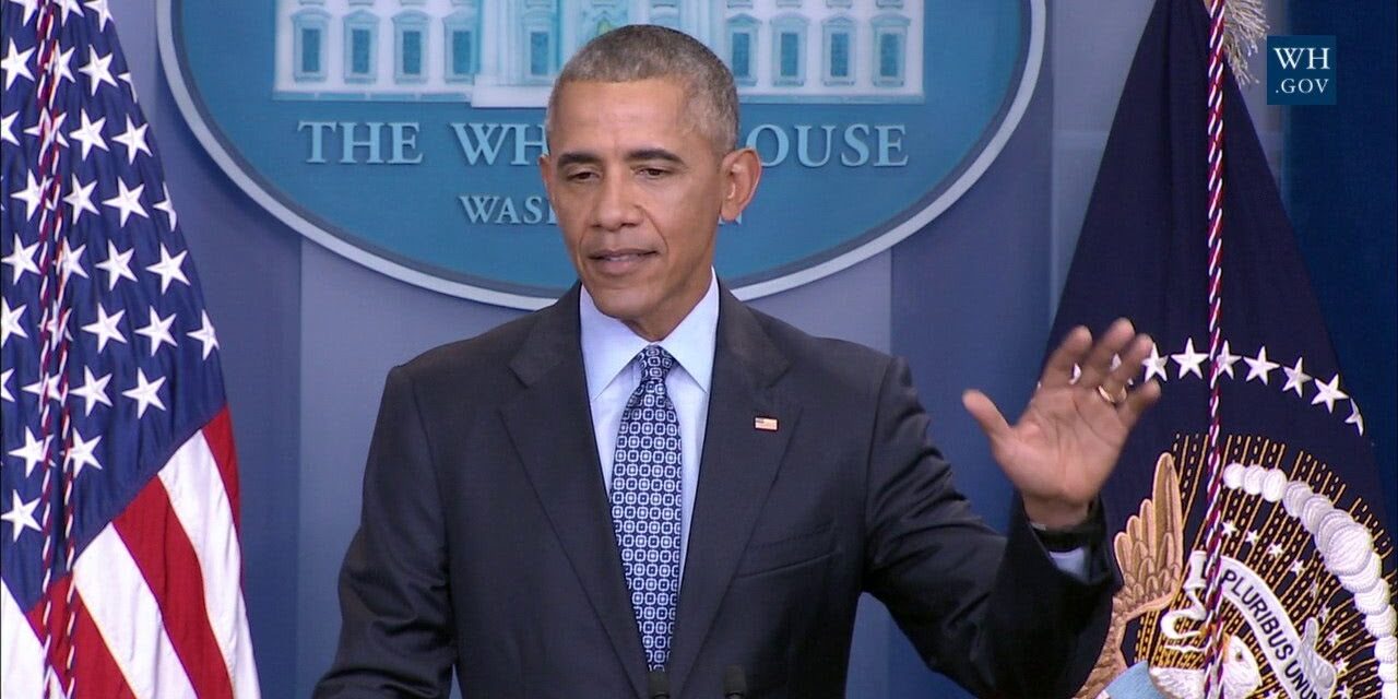 President Obama Holds his Final Press Conference