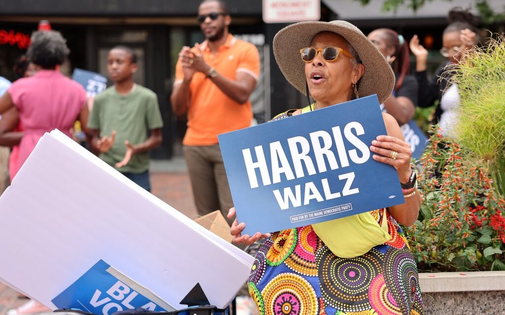 Harris campaign launches effort to get out the vote among Black Mainers