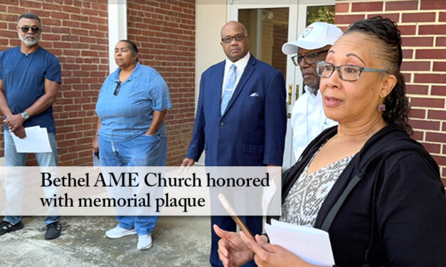 Bethel AME Church honored with memorial plaque