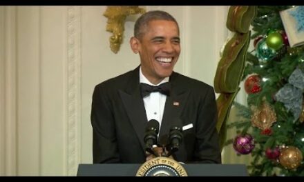 Watch Obama crack himself up