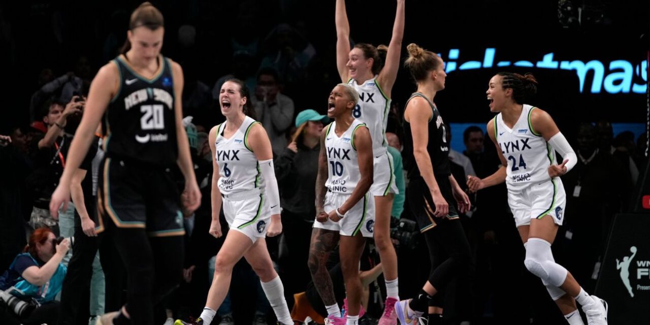 Down 18, ‘mentally tough’ Lynx stun Liberty in G1