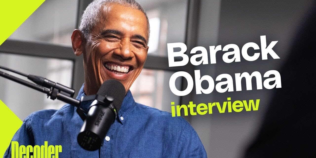 Obama on AI, free speech, and the future of the internet