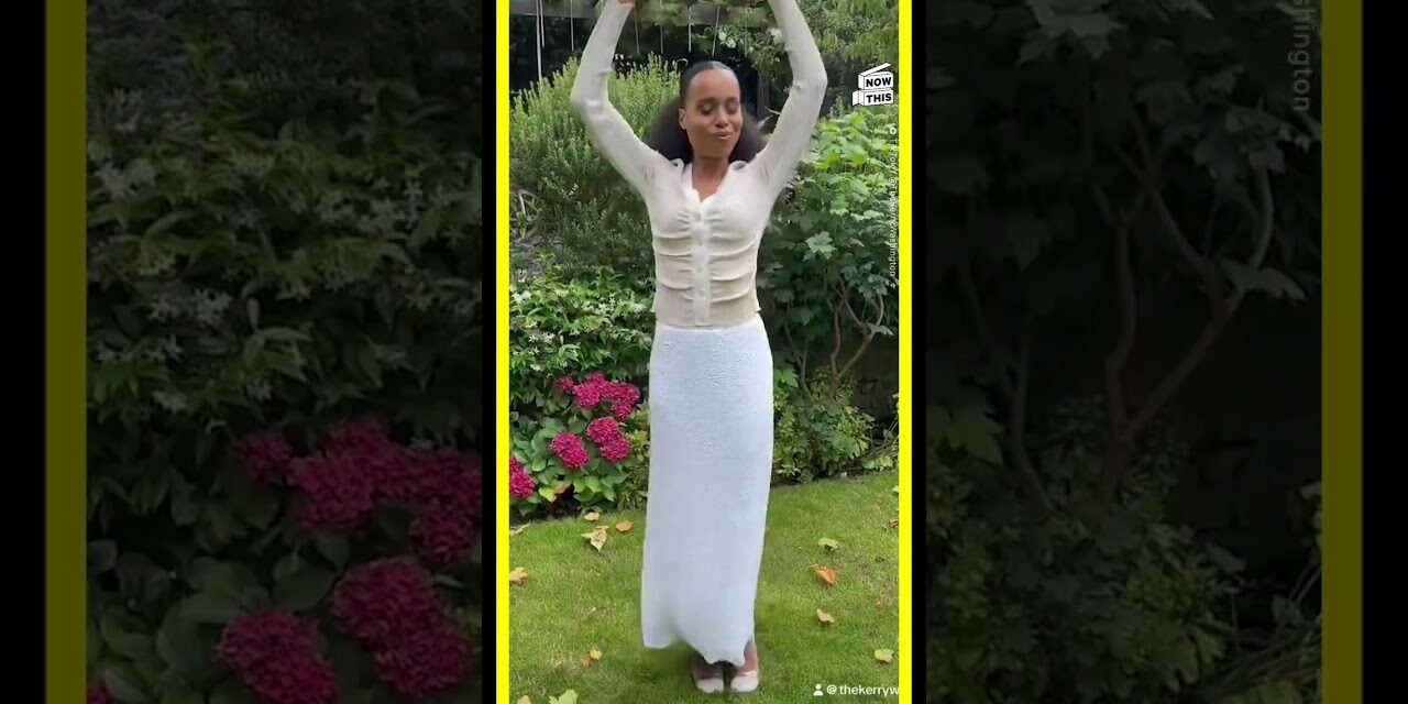 Kerry Washington Endorses Kamala Harris With Viral Brat Dance