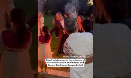 Diwali Celebrations at US Vice President Kamala Harris’ Residence | #Short