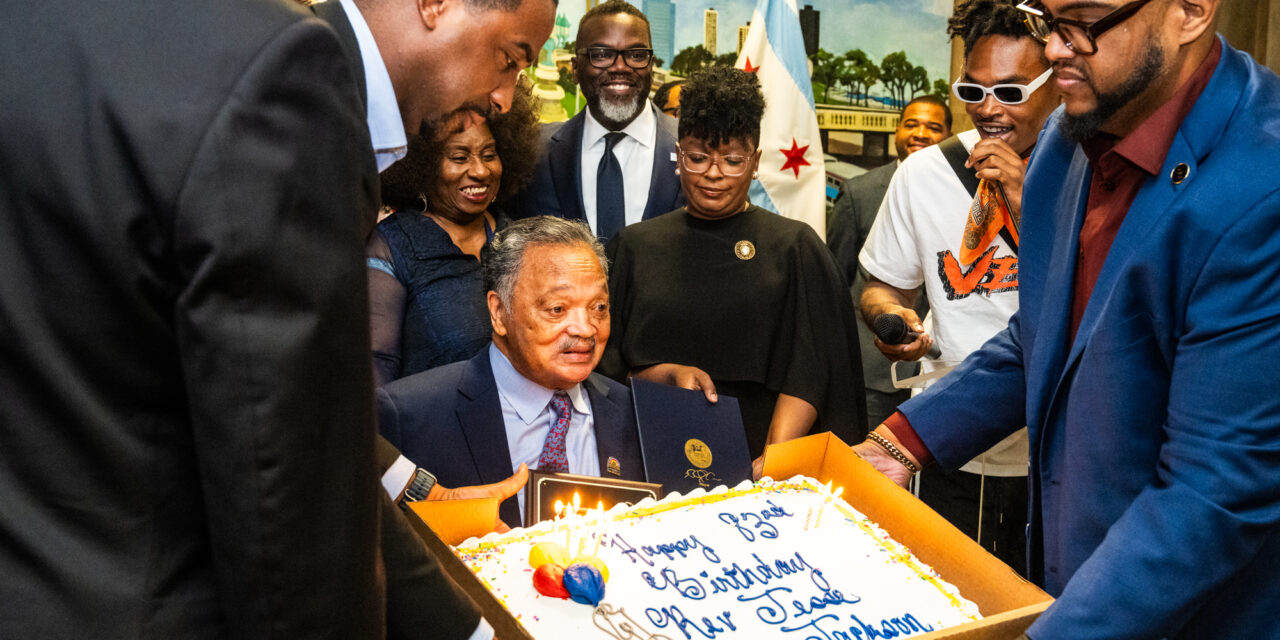 Civil Rights Icon Rev. Jesse Jackson Gets Key To City For 83rd Birthday