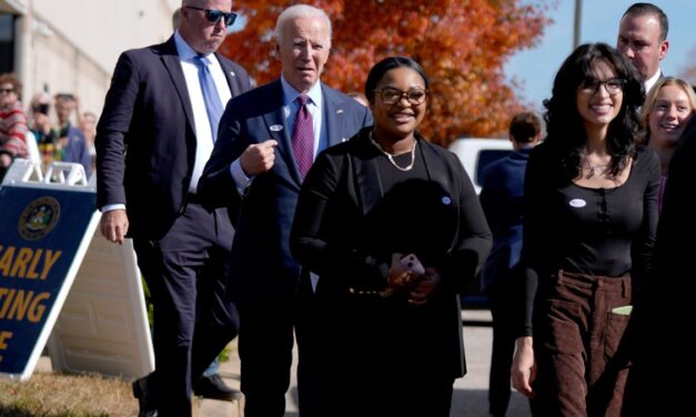 Biden casts 2024 election ballot near his Delaware home, waiting in line with other voters