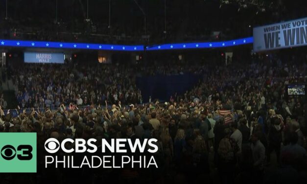 Crowds wait for Bruce Springsteen, John Legend, Barack Obama at Kamala Harris event in Philadelphia