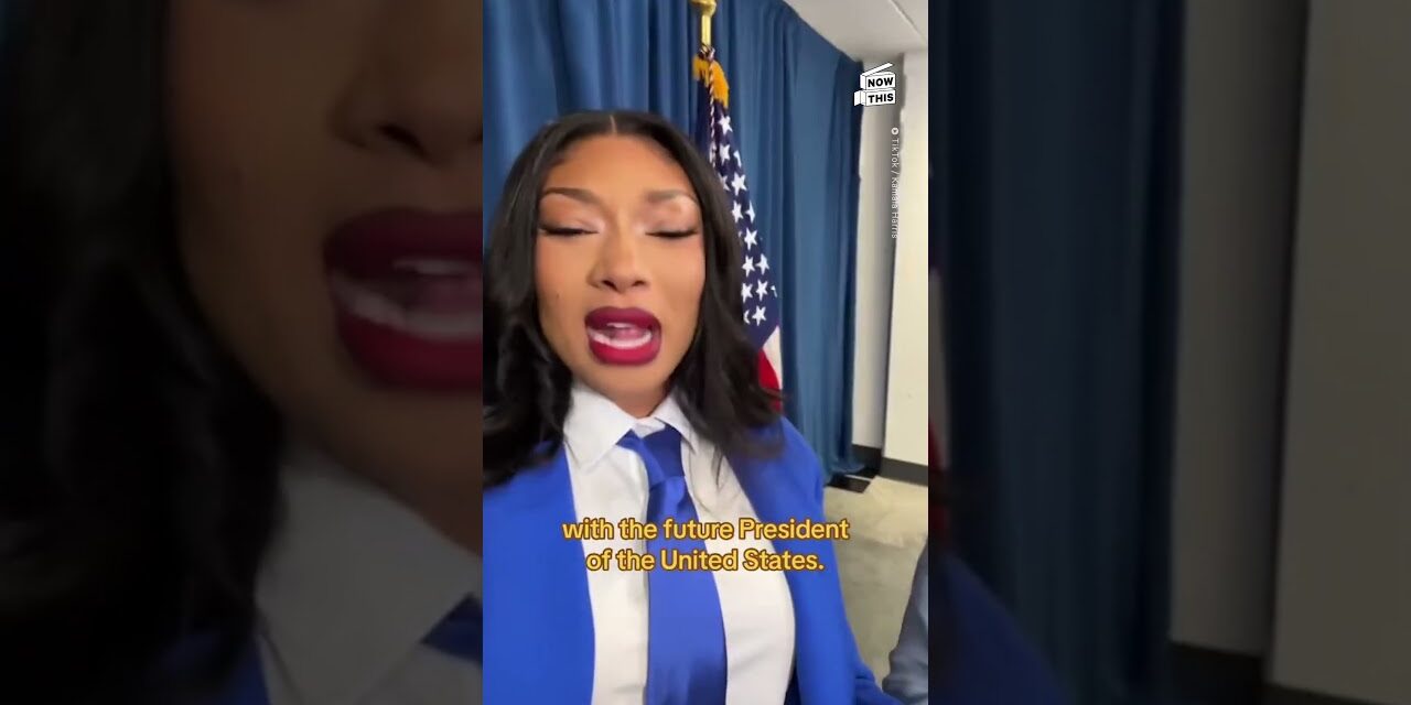 Megan Thee Stallion Joins Kamala Harris in TikTok Video