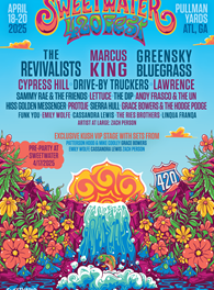 Experience the Ultimate 420 Festival Celebration with SweetWater’s 20th Anniversary Lineup Featuring The Revivalists, Marcus King Band, Greensky Bluegrass, Drive-By Truckers and Cypress Hill at Atlanta’s Iconic Pullman Yards from April 18-20, 2025