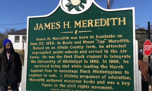 Video/photos: James Meredith civil rights marker unveiled in Kosciusko – BreezyNews.com