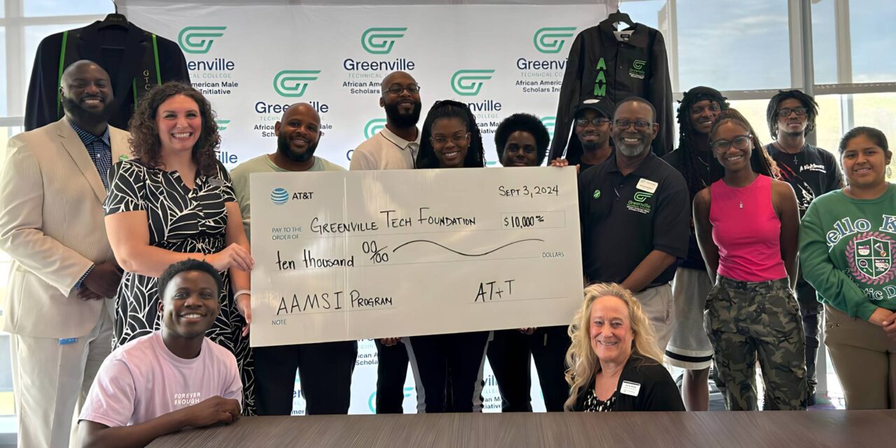 AT&T invests $10K to support Greenville Tech African American scholars initiative