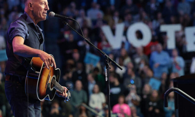 John Legend joins Bruce Springsteen, Barack Obama at Philadelphia concert and rally supporting Kamala Harris