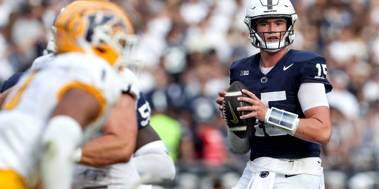 ‘He’s got it’: Penn State icon Kerry Collins likes what he sees in Drew Allar