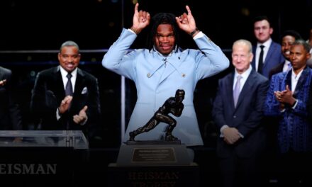 Two-way star Hunter takes home Heisman Trophy