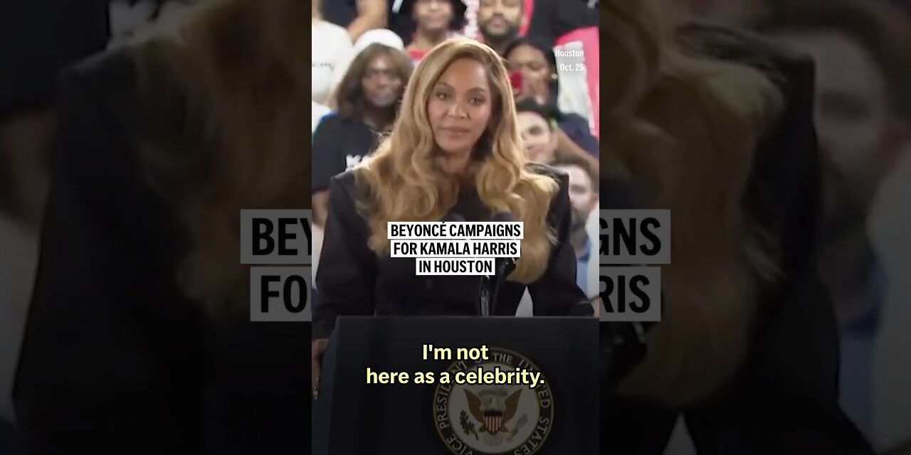 Beyoncé campaigns for Kamala Harris in Houston