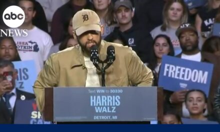 Eminem introduces Barack Obama at Kamala Harris rally in Detroit