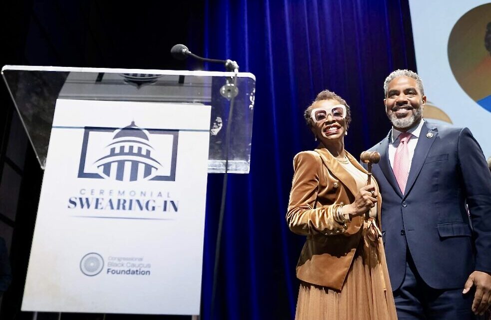 Congressional Black Caucus welcomes new members at swearing-in ceremony