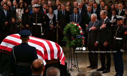 PHOTOS: Ex-US President Jimmy Carter’s body lies in state after Washington procession