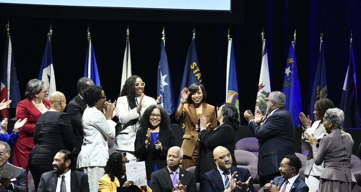 Congressional Black Caucus Swears In New Members for 119th Congress