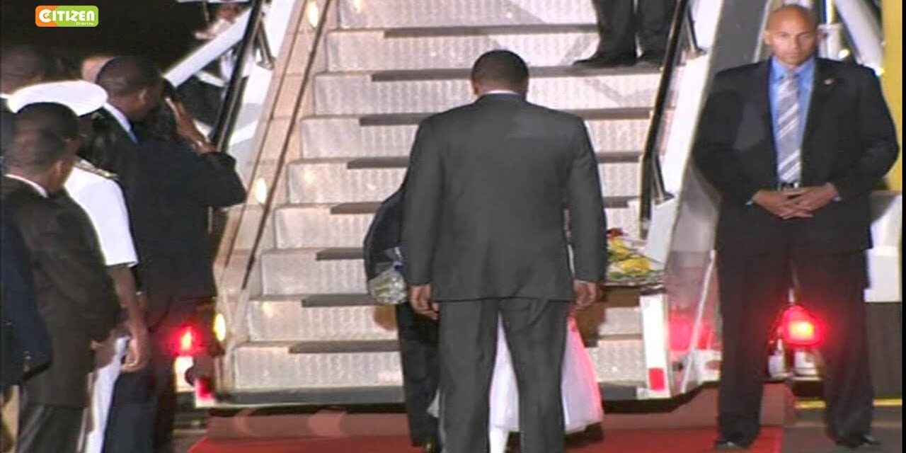 President Barack Obama finally arrives in Kenya