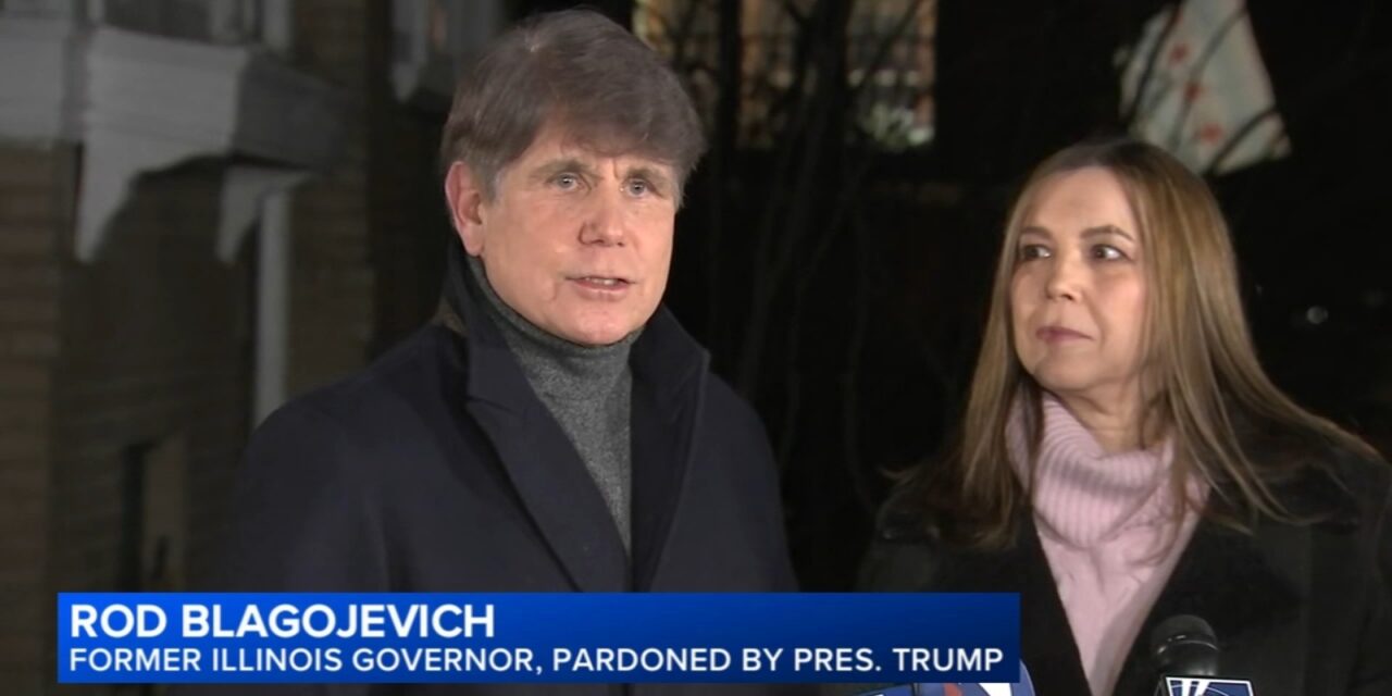 Praise, criticism after President Trump pardons former IL Gov. Blagojevich