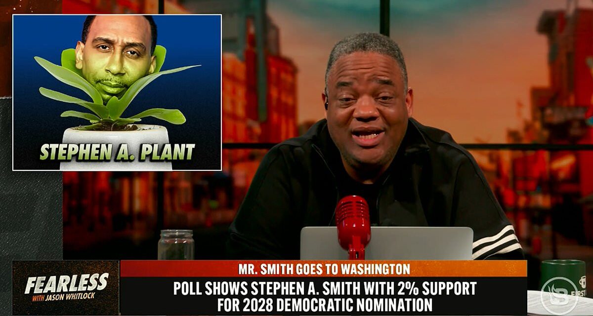 Whitlock reveals why Stephen A. Smith can become US president