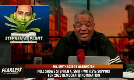 Whitlock reveals why Stephen A. Smith can become US president