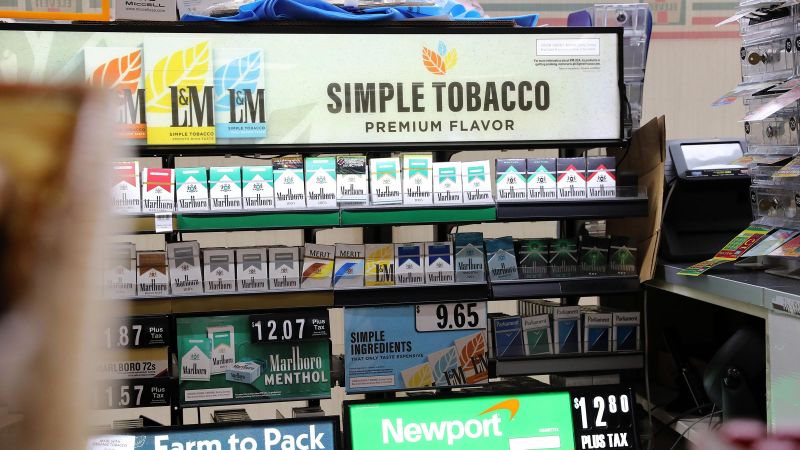 Trump administration withdraws proposed menthol ban