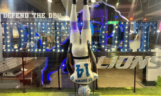 Life-sized cakes to Honolulu blue hair: Detroit goes all-in on Lions’ playoff spirit