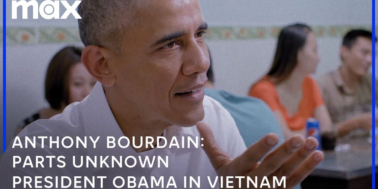 Barack Obama & Anthony Bourdain Have Dinner | Anthony Bourdain: Parts Unknown | Max