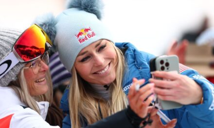 At 40, Lindsey Vonn returns to winning ground — and eyes 2026 Olympics