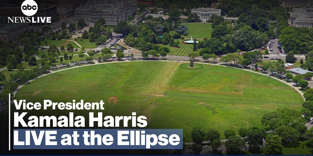 LIVE: Vice President Kamala Harris speaks at the National Mall one week before Election Day