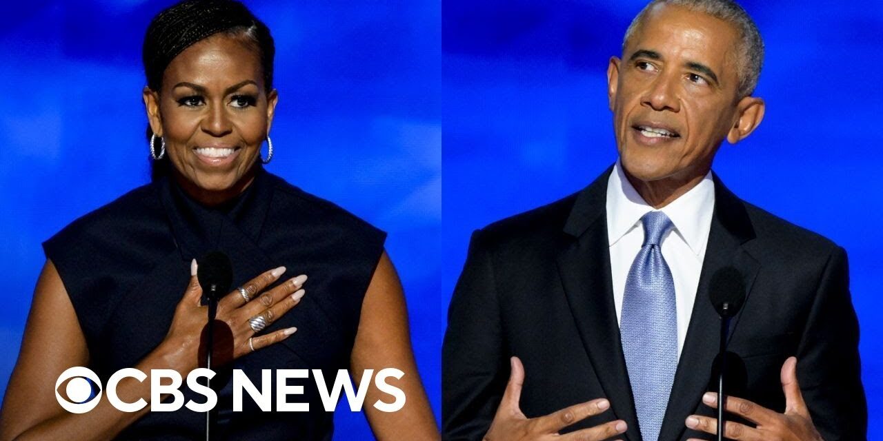 Michelle, Barack Obama address Democratic National Convention | full video