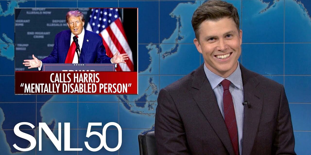 Weekend Update: Trump Calls Kamala Harris “Mentally Disabled Person” – SNL