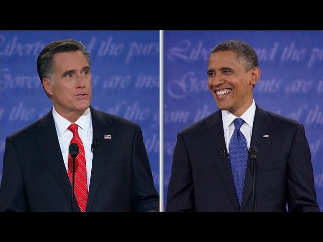 2012 United States presidential debate | Barack Obama, Mitt Romney