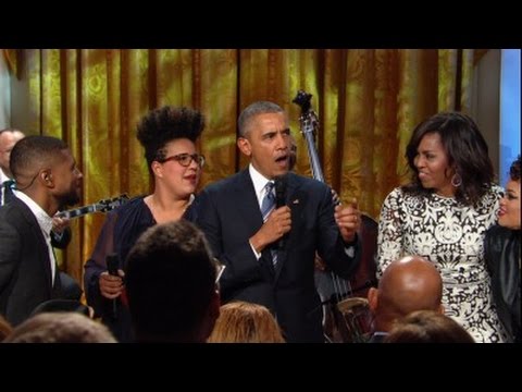 Watch President Obama speak — and sing — at White House tribute to Ray Charles