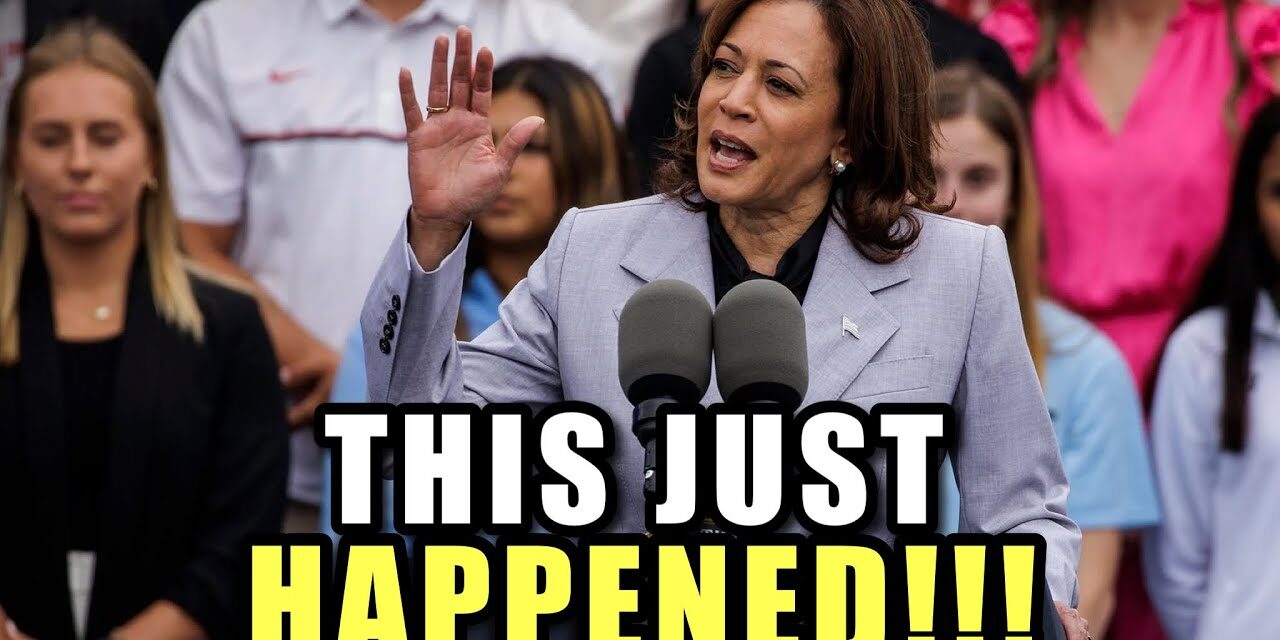 Kamala Harris Makes Shocking Announcement – This Is Terrible