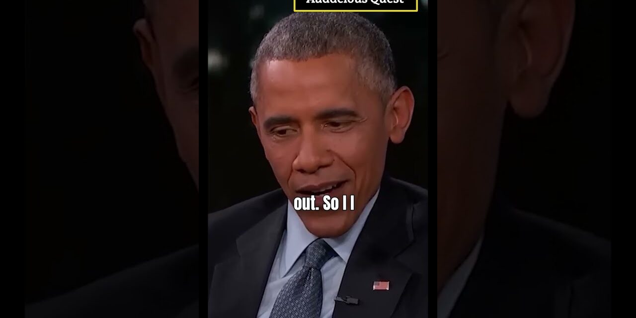 Barack Obama’s Funny Story About When Secret Service Was Upset With Him  | Shorts