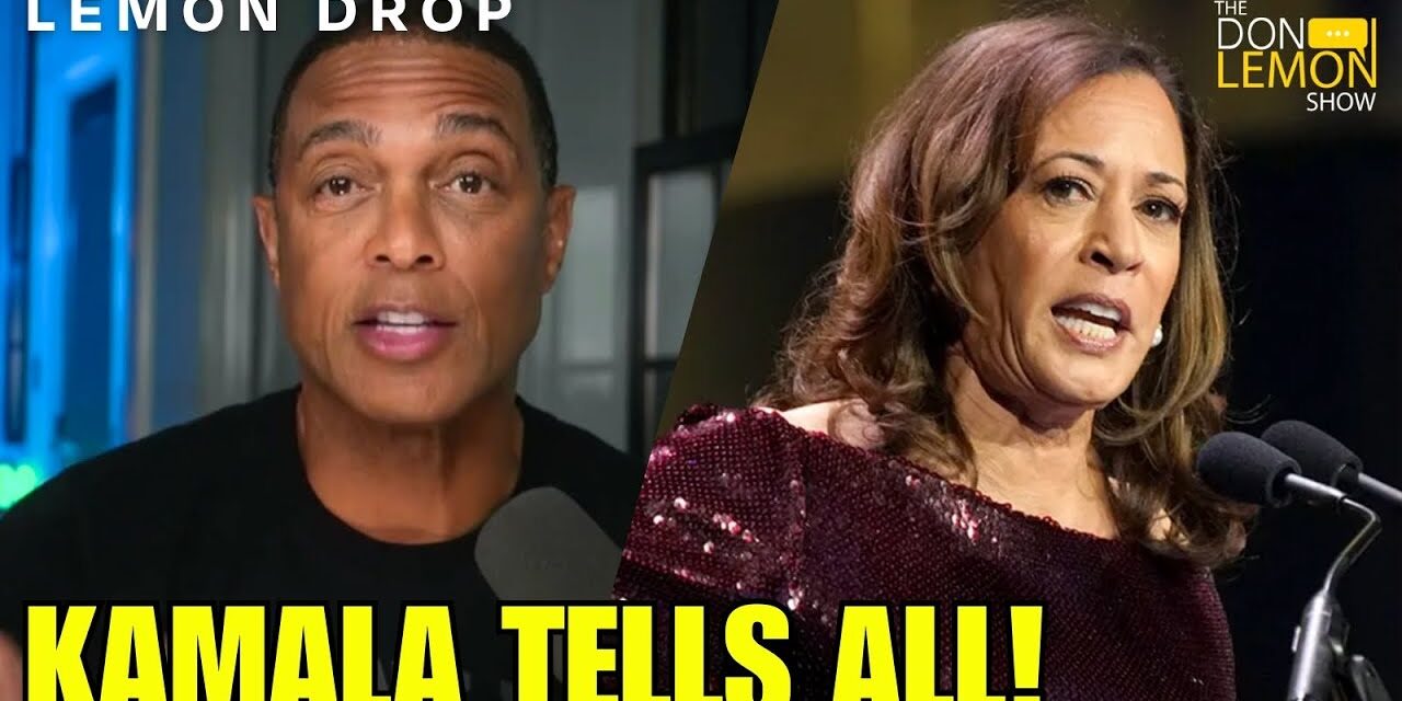 LEMON DROP | Kamala Harris Exposes the Truth In Her New Book, 107 Days
