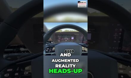 Audi A6 e-tron: Safety & Tech Features That Will Blow Your Mind! #shorts