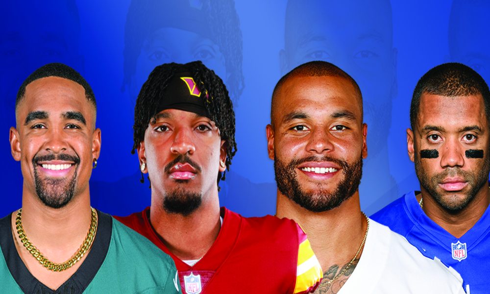 NFC East is the only division with four Black starting quarterbacks