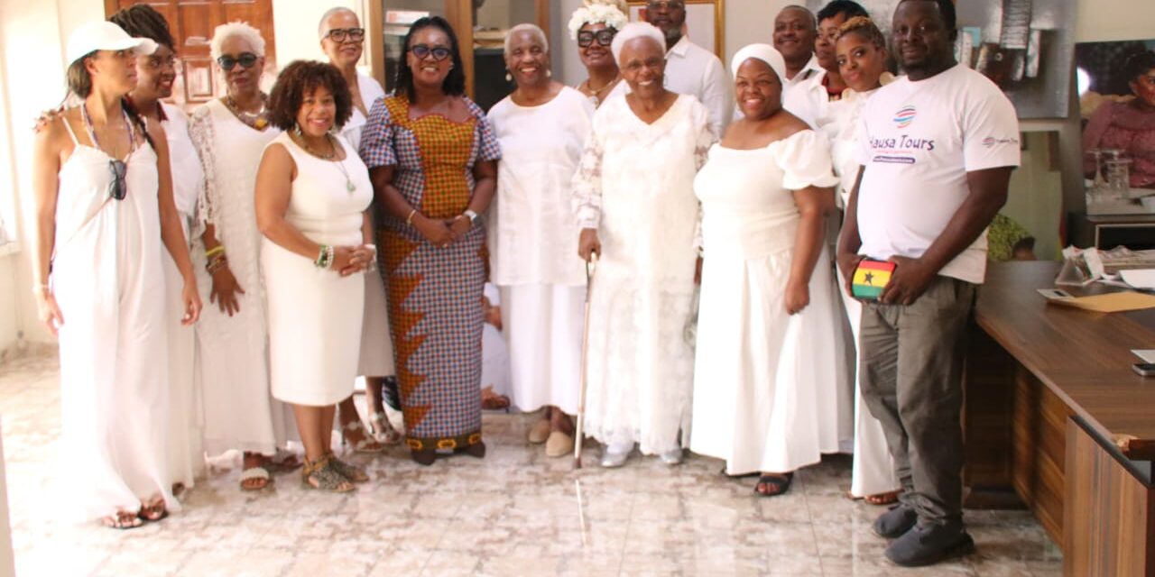 22 African Americans reconnect with ancestral roots in Ghana, pledge to support national development – Kumasi Mail