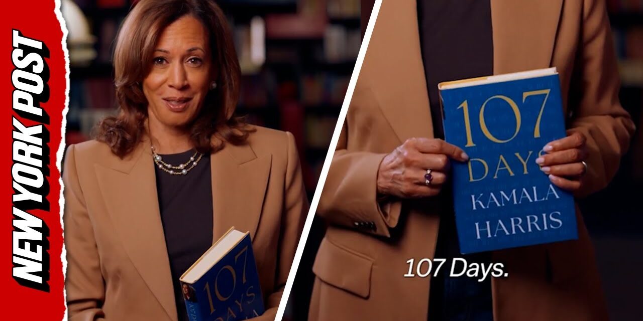 Kamala Harris cashes in on 2024 defeat with new book